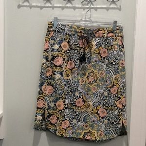 Loft Floral Skirt
